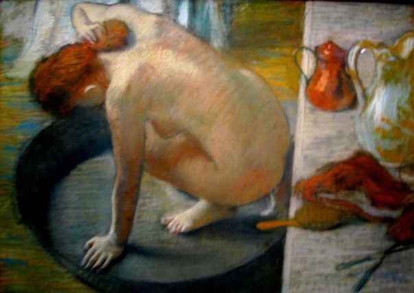 Edgar Degas, Le tub (Wikimedia Commons, libre de réutilisation)