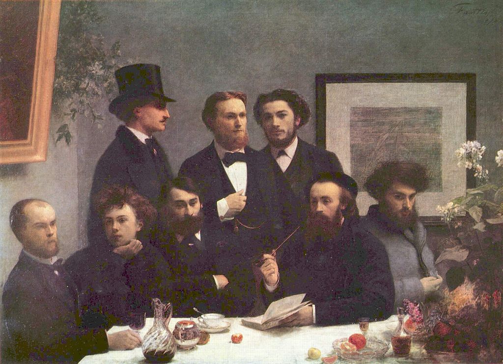 Henri Fantin-Latour, Un coin de table (Wikimedia Commons, libre de réutilisation)