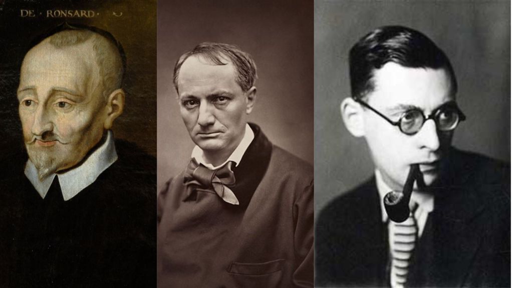 Un thème, trois&nbsp;poètes