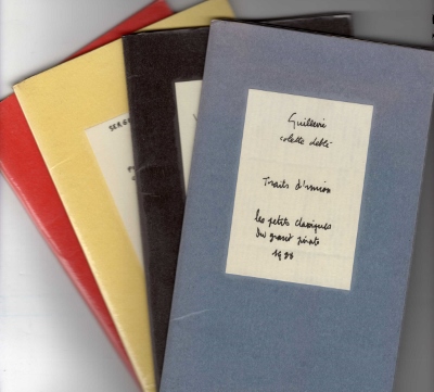 Recueils manuscrits