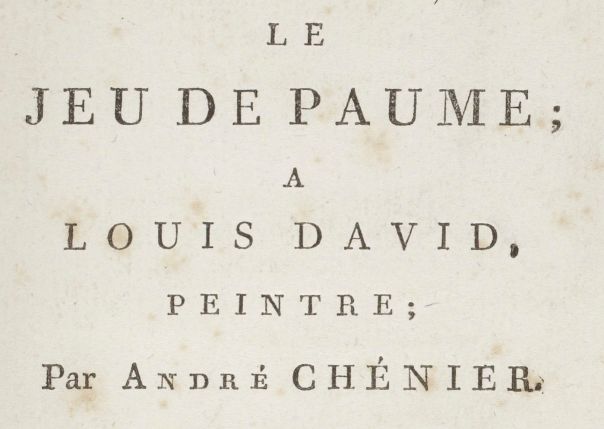 Connaissez-vous André Chénier&nbsp;?