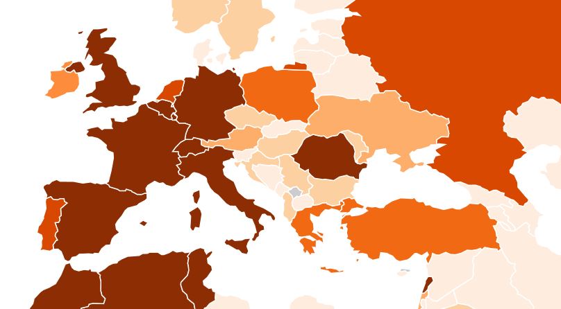 Des visiteurs dans (presque) tous les pays du&nbsp;monde