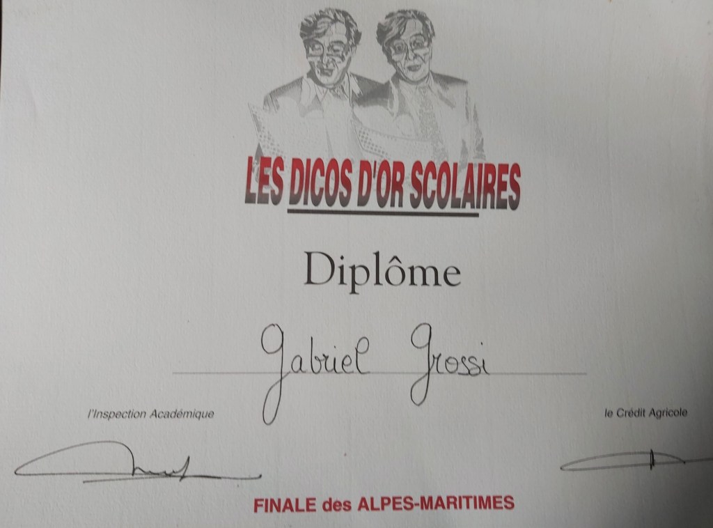 Souvenir du collège