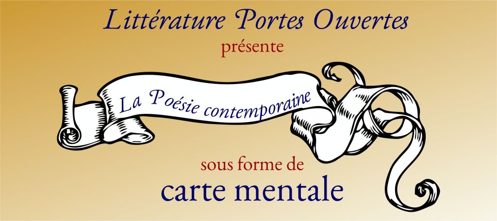 La poésie contemporaine en carte&nbsp;mentale