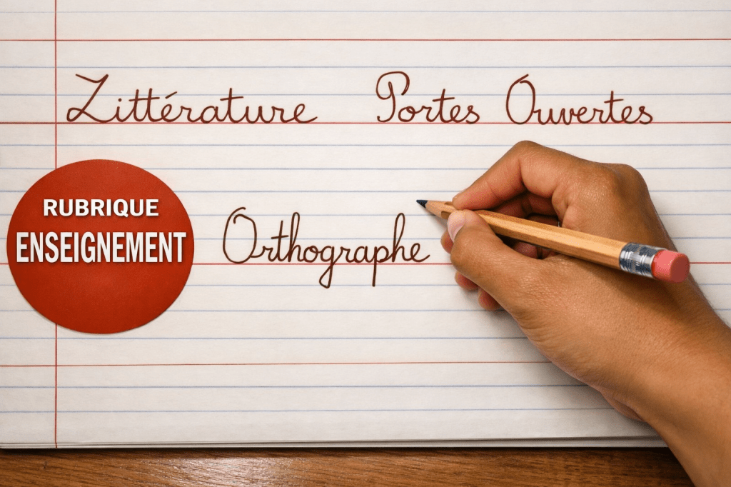Un an d&rsquo;orthographe au&nbsp;CE1