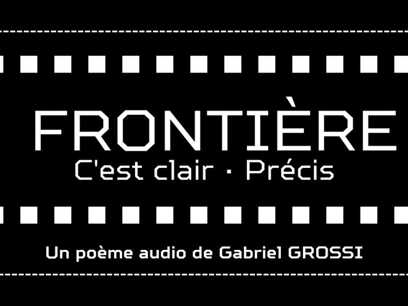 Une frontière c&rsquo;est&nbsp;clair