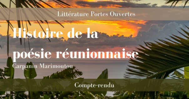 La poésie réunionnaise