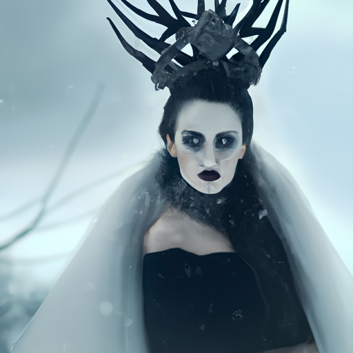 The evil Queen of Snow