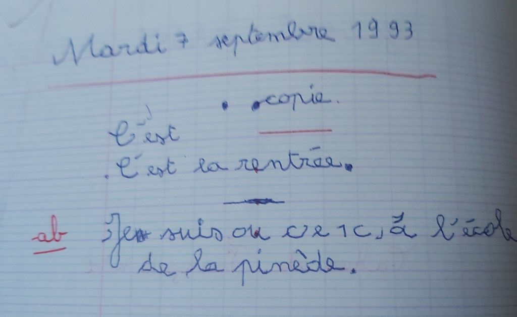 Trente années scolaires