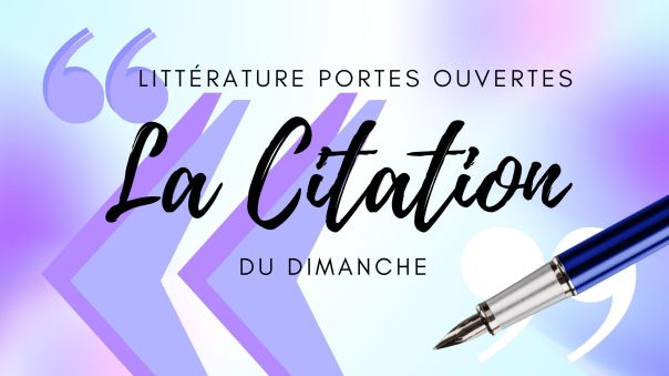 Citation du dimanche : Adeline&nbsp;Baldacchino