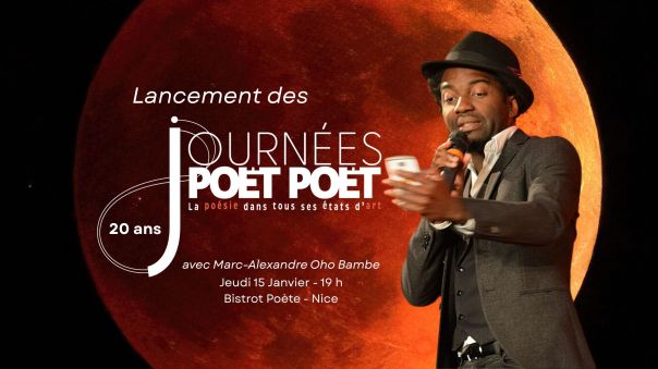 Marc-Alexandre Oho Bambe ouvrira les Journées Poët Poët&nbsp;2026