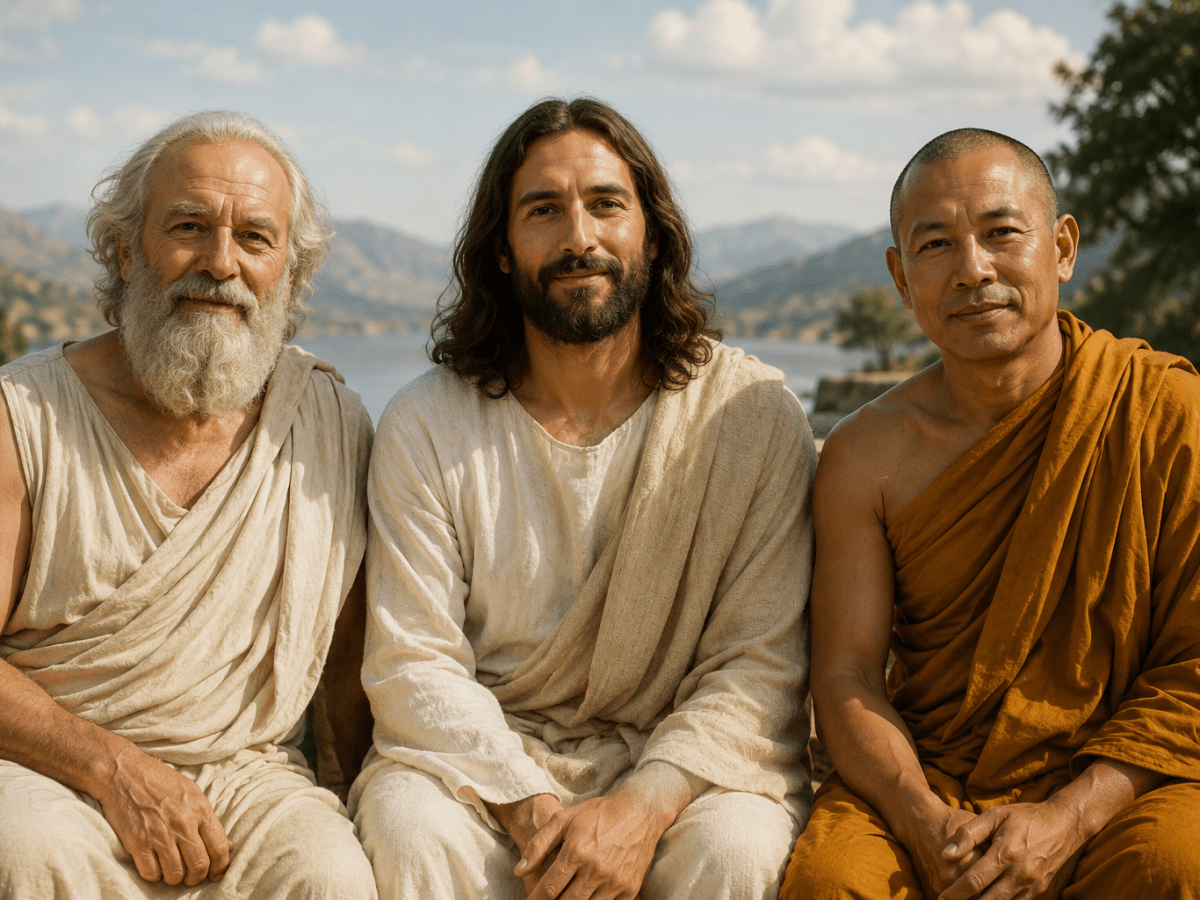 Frédéric Lenoir : Jésus, Socrate,&nbsp;Bouddha